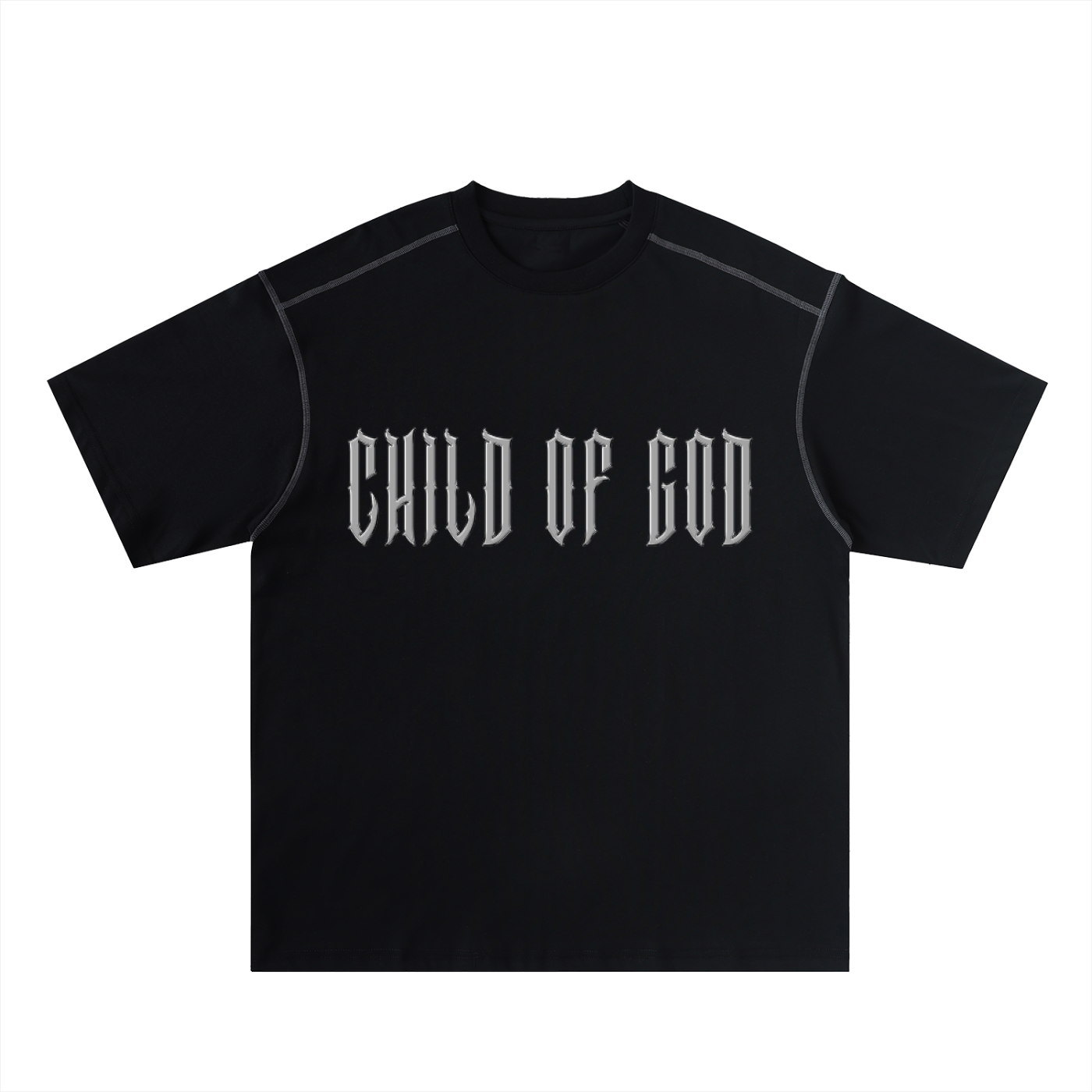 COG - Oversized Contrast-Stitched Cotton Tee