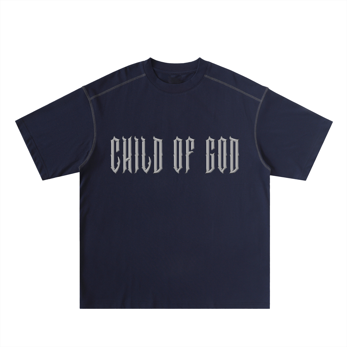 COG - Oversized Contrast-Stitched Cotton Tee