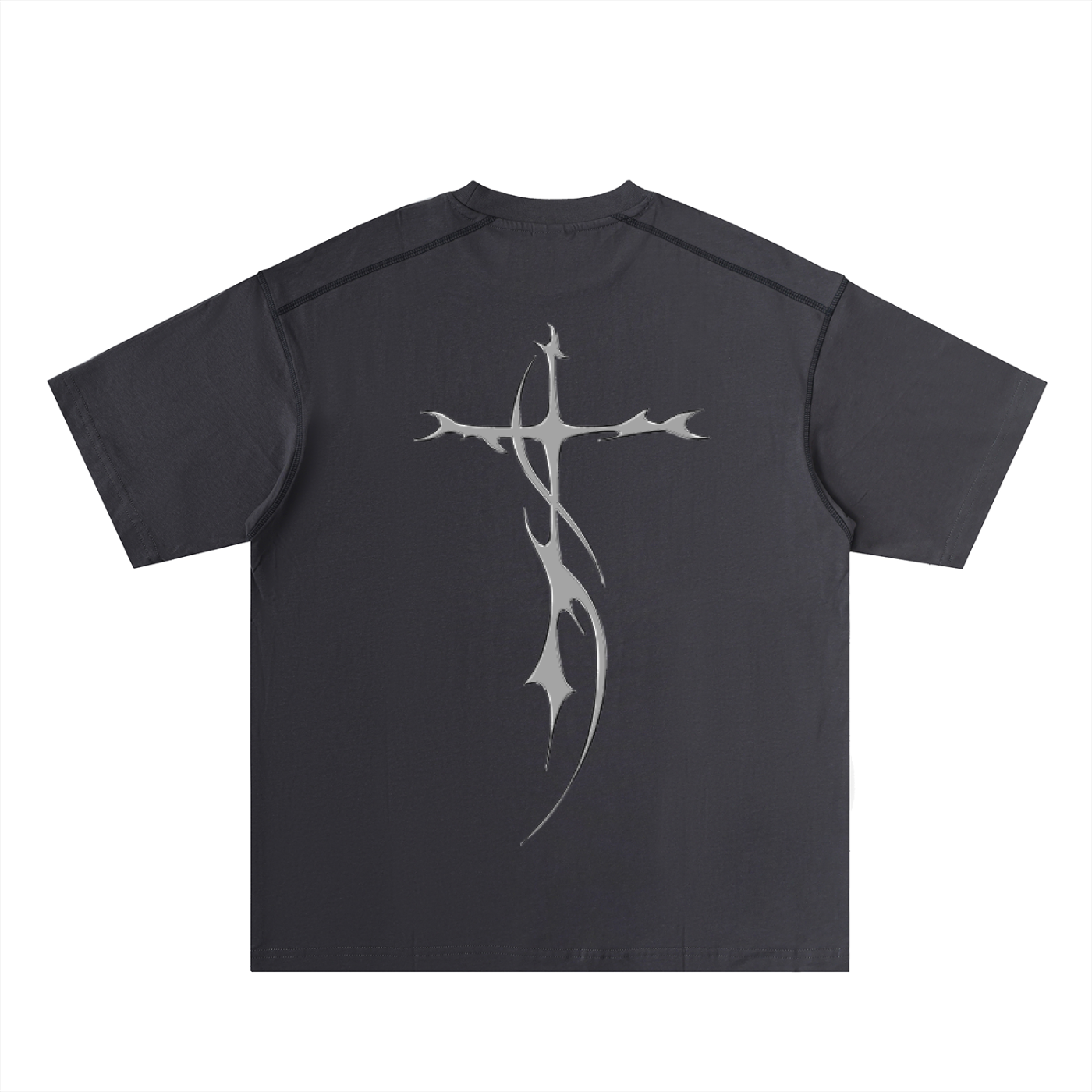 COG - Oversized Contrast-Stitched Cotton Tee