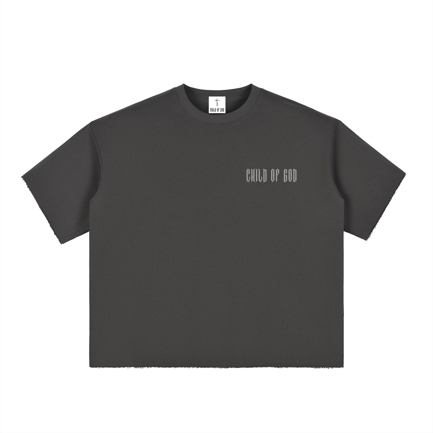 COG Basics - Boxy Raw-Edge T-Shirt