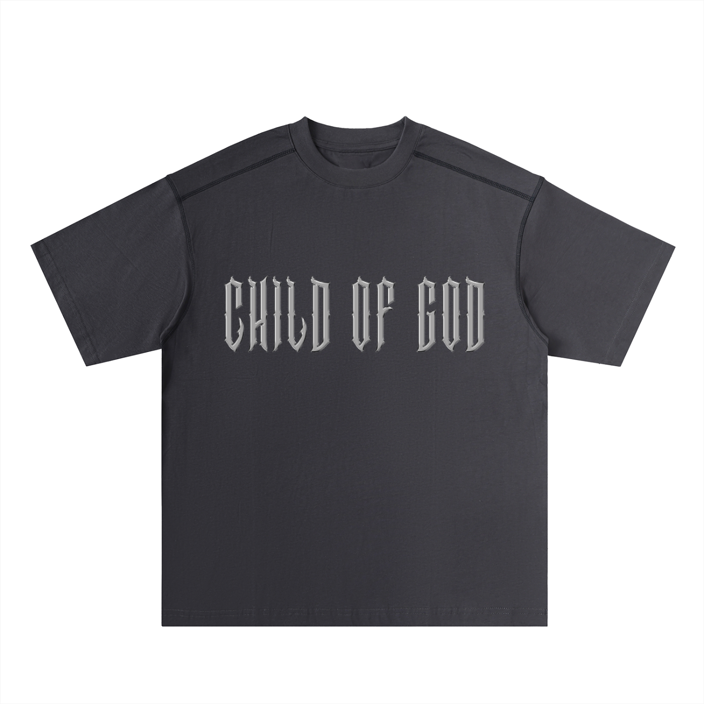COG - Oversized Contrast-Stitched Cotton Tee