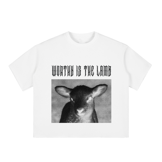 COG WITL - Boxy Raw-Edge T-Shirt [WHITE]