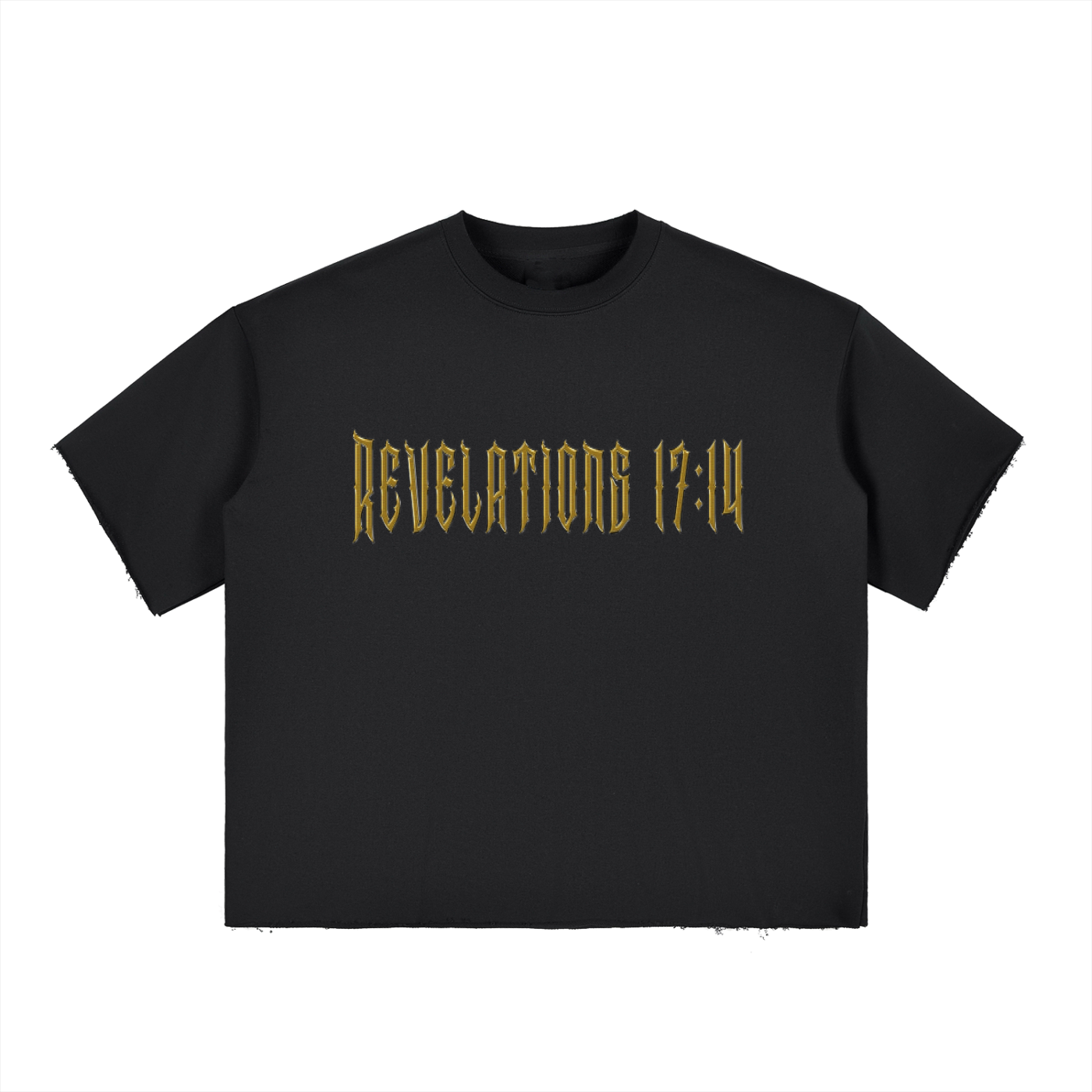 COG WITL REV 17:14 - Boxy Raw-Edge T-Shirt [VER 1]