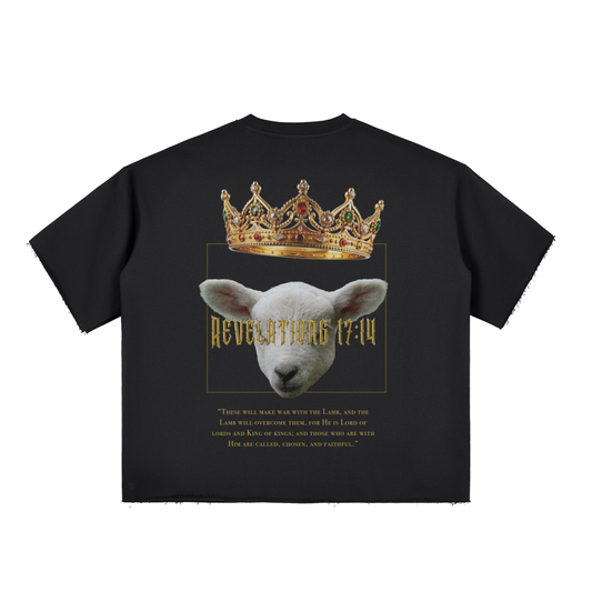 COG WITL REV 17:14 - Boxy Raw-Edge T-Shirt [VER 1]